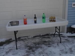 Chill-n-Fill Table - $20.00 a day